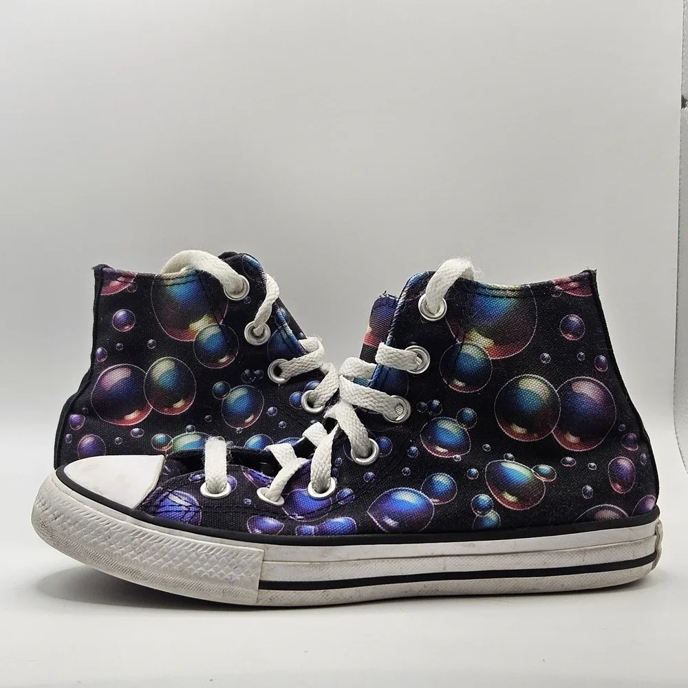 Converse Chuck Taylor All Star Hi Bubbles Sneakers Youth Size 3 Unisex